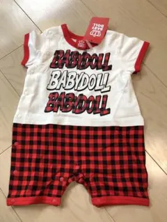 【新品未使用】ベビードール ロンパース 70