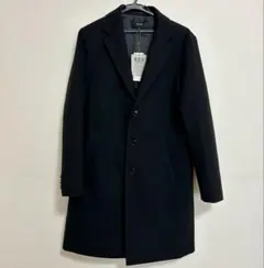 ブラック チェスターコート Mサイズ 防風機能