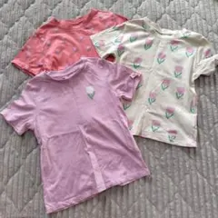 H&M 半袖Tシャツ3枚セット