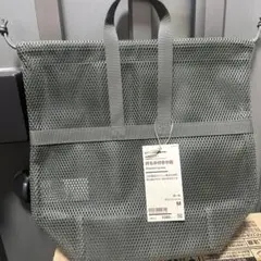 1度使用無印良品 持ち手付き巾着 カーキ Mサイズのサムネイル