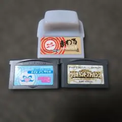 ゲームボーイアドバンス ワリオ 3本 セット