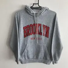 SHEIN BROOKLYN グレー パーカー XSサイズ