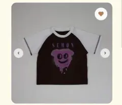 semon apartment/プリントラグランTシャツ/80サイズのサムネイル
