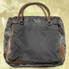 ｜美品｜グッチ GGキャンバス トートバッグ ブラウン