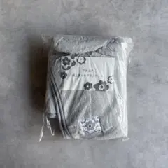 アテニア 極上タッチブランケット グレー 花柄のサムネイル