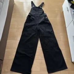 ブラックサロペット Mサイズ　オーバーオール