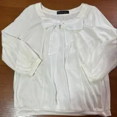 ユナイテッドアローズ　ボウタイ七分袖トップス