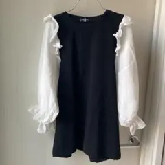 URBAN CHERRY フリル袖ワンピース 120