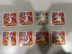ポ*す様 激レア　ポケモンシール アマダ 最強シール烈伝 カイリューなど