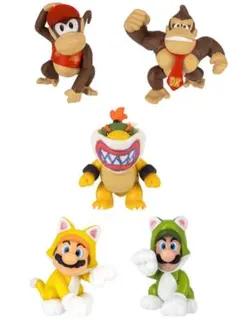 マリオ 子クッパ7人衆 ぬいぐるみ 8体セット（クッパJr.入り） - メルカリ