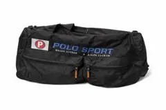 POLO SPORT ブラック ボストンバッグ