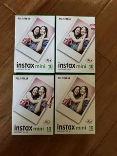 FUJIFILM instax mini フィルム 10枚入り 4 パック