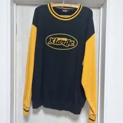 xlarge ロゴ刺繍　トレーナー