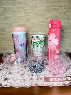 スターバックス 桜デザイン タンブラー・グラスセット