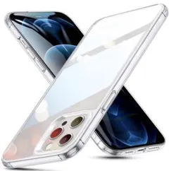 iPhone12ProMax 用 ケース 6.7インチ 透明 9H背面 クリア