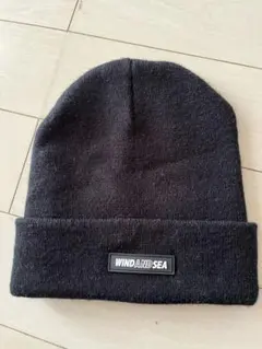WIND AND SEA ビーニー　ニット帽 SEA LOGO LINE KNIT CAP（ニットキャップ/ビーニー）｜WIND AND SEA