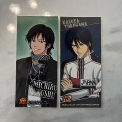 新テニスの王子様 ステッカー 福士ミチル 徳川カズヤ　シール