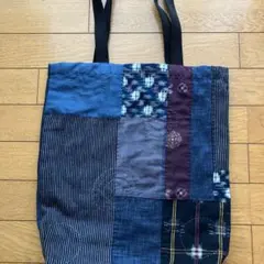 大島紬パッチワーク(S)トートバッグ♪♪ - メルカリ