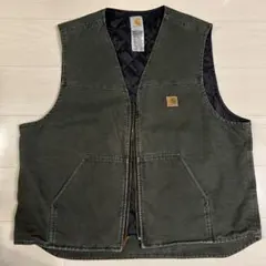 2025年最新】carhartt ベスト グリーンの人気アイテム - メルカリ