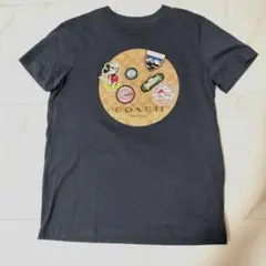 COACH x Disney ミッキーマウス パッチ Tシャツ ネイビー Sのサムネイル