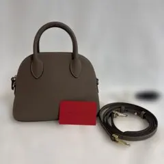 ボナベンチュラ ロゴ エマ ミニ バッグ ハンドバッグ 2Way 黒 
