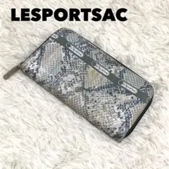 LESPORTSAC レスポートサック パイソン柄 長財布 ラウンドジップのサムネイル