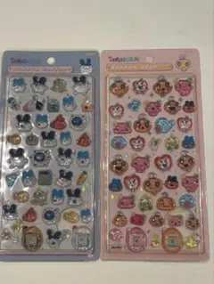 【早い者勝ち‼️】たまごっち 立体シール 海外製　『めめっち・みみっちセット 』