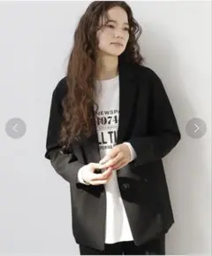 ジャケット　ブラック　niko and... 洗える