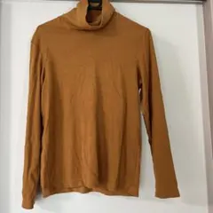 ユニクロ ヒートテックフリース オレンジ レディース