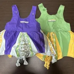 ⚠️6/27発送 FILLOT DE bebe ベビー用ロンパース 2セットのサムネイル