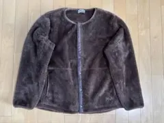 FILA フリースジャケット ブラウン