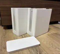 야마자키 짓츠교 타워 갭 스토리지 케이블 박스 2개 세트