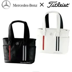 ✨新品・入手困難✨　タイトリスト トートバッグ メルセデス・ベンツ ブラック タイトリスト ラウンドトートバッグ メルセデスベンツ ブラック