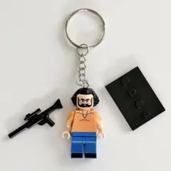 ストレンジャーシングス ミニフィグ マレー キーホルダー LEGO互換のサムネイル