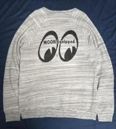 MOON Equipped　スウェットシャツ　ムーンアイズ　ロゴ　EYES