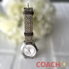 COACH シグネチャー柄 腕時計✨