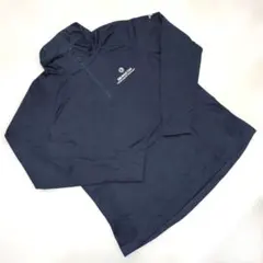 【美品】ノースフェイス ハーフジップ フリース 黒 XXL 希少カスタムロゴ