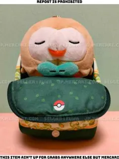 【未使用】ポケットモンスター ピカピカ２０１８ モクロー マスコット ぬいぐるみのサムネイル