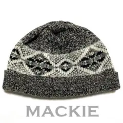 ROBERT MACKIE/ロバートマッキー スコットランド製ニットキャップ
