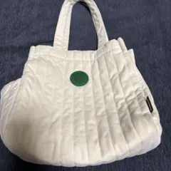 SARRACEN キルティングトートバッグ ホワイト