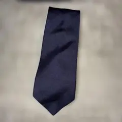 BOSS HUGO BOSS ネクタイ ネイビー イタリア製 シルク極美品大剣7のサムネイル