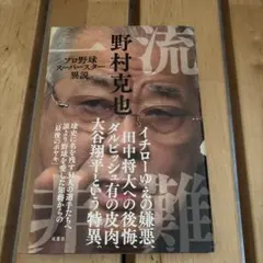 一流非難 プロ野球スーパースター異説