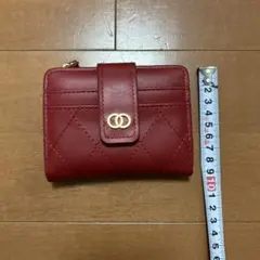 ミニ財布　赤のサムネイル
