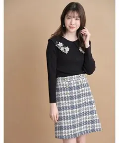 tocco clocet タイトツイード スカートのサムネイル
