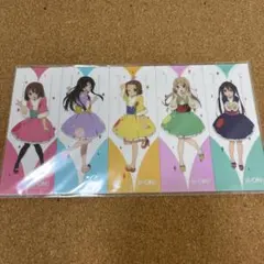 〈新品〉けいおん!! 描き下ろしフィルムしおりセット　【第7弾 ライブ！】