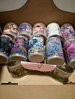 海外マスキングテープ PETマステ PETテープ 装飾テープ まとめ売り