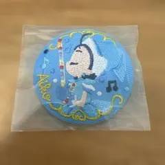 おジャ魔女ドレミ　あいこ　缶バッジ　刺繍のサムネイル