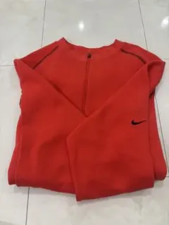 ☆ナイキゴルフ ☆ハーフジップ スウェット トレーナー　ロゴ刺繍Lサイズ