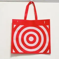 【新品2枚セット】Target/ターゲット/大容量/エコバック/赤白デザインのサムネイル