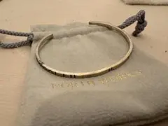 【未使用】NORTH WORKS バングル シルバーのサムネイル